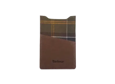 Barbour Leather Phone Pouch "Brown"