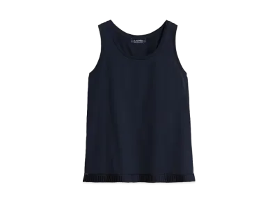 Max Mara Racer Pure Cotton Jersey Top "Ultramarine"