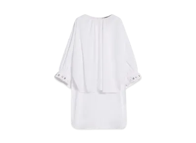 Max Mara Maya Soft Pure Cotton Shirt "White"