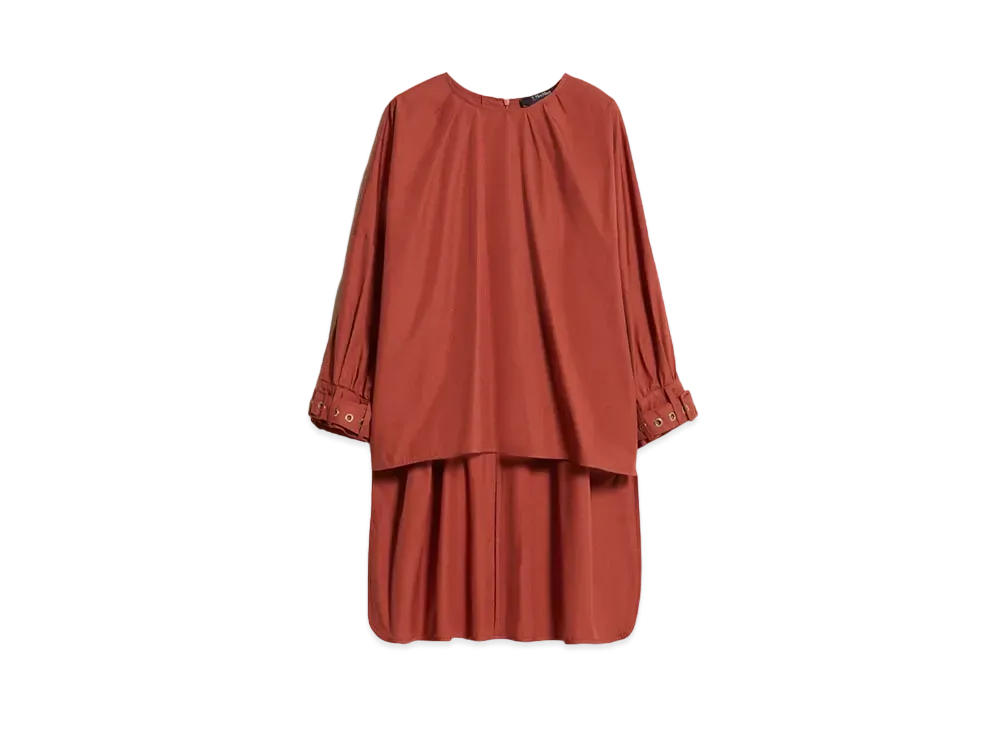 Max Mara Maya Soft Pure Cotton Shirt "Red"