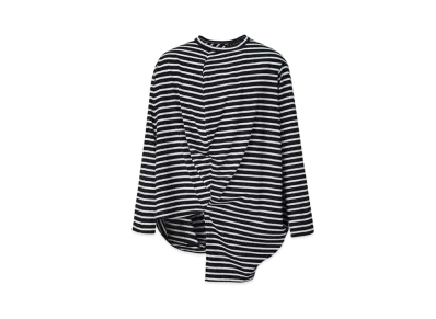 ANREALAGE Ball Border Jersey Top "Black/White"