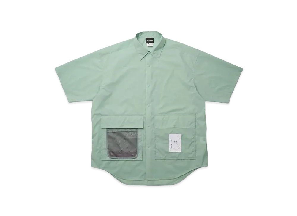 Goldwin x Same Paper Work From Wild Short Sleeve Shirt (Unisex) "Mint"