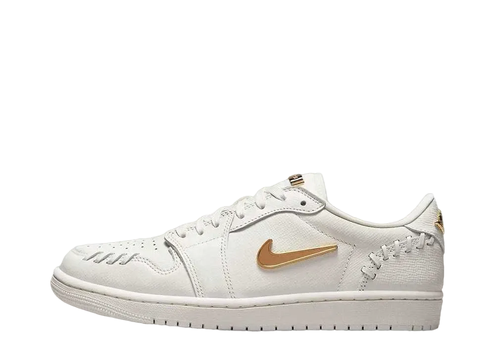 Nike Women's Air Jordan 1 Low Method Of Make "White/Gold"