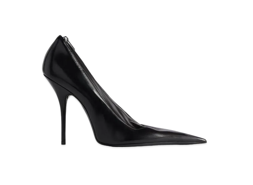 BALENCIAGA Shoe Clutch Knife "Black"