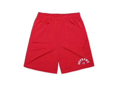 Supreme x Champion Mesh Short "Red"