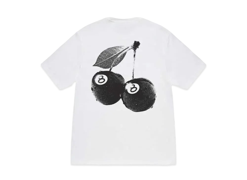 Stussy Cherries Tee "White"
