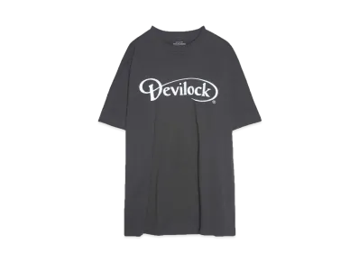 DEVILOCK DAIMLER VECTOR LOGO TEE "SMOKE BLACK"