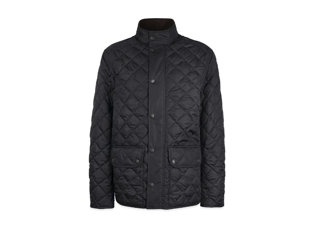 Barbour Lowerdale Quilted Blouson "Black"