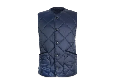 Barbour Liddesale Gilet Quilted Vest "Navy"
