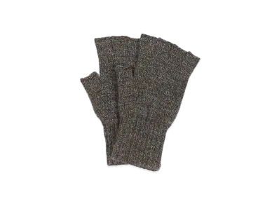 Barbour Lambswool Fingerless Gloves "Olive"
