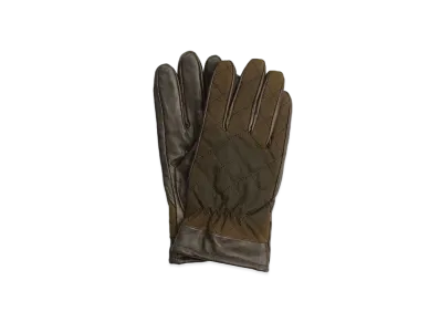 Barbour Dalegarth Quilted Gloves "Olive"