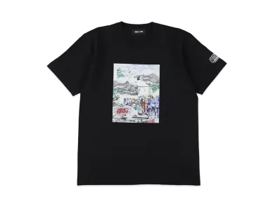 WIND AND SEA x Hiroki Niimi Art Print Tee "Black"