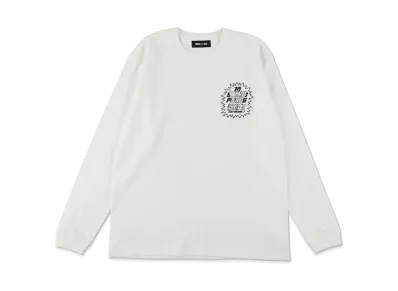 WIND AND SEA x Hiroki Niimi Art Print L/S Tee "White"