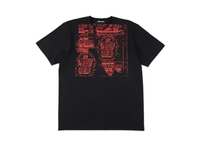 WIND AND SEA x Hiroki Niimi Logo Print Tee "Black"