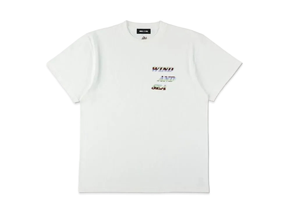 WIND AND SEA Gradation Logo S/S Tee "White"