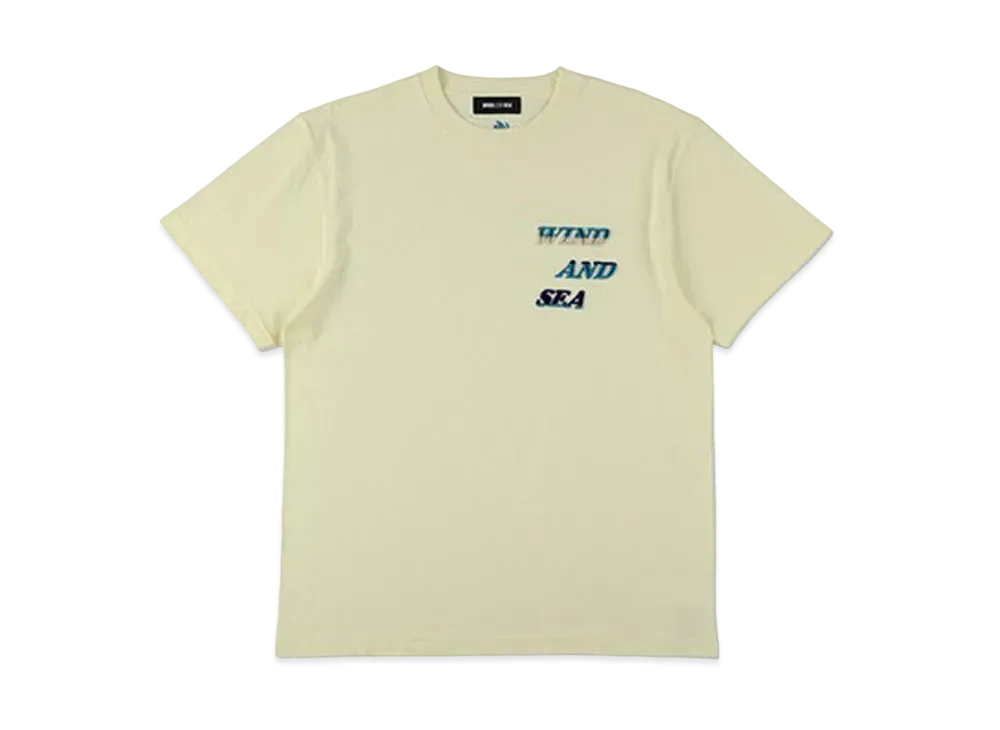 WIND AND SEA Gradation Logo S/S Tee "Yellow"
