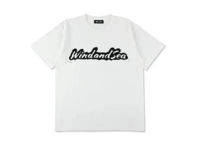 WIND AND SEA Spray Logo S/S Tee "White"