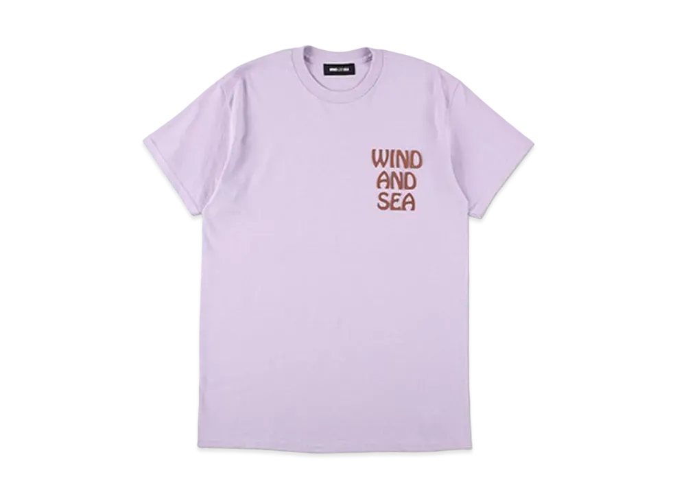 WIND AND SEA Palm Tree Logo S/S Tee "Purple"