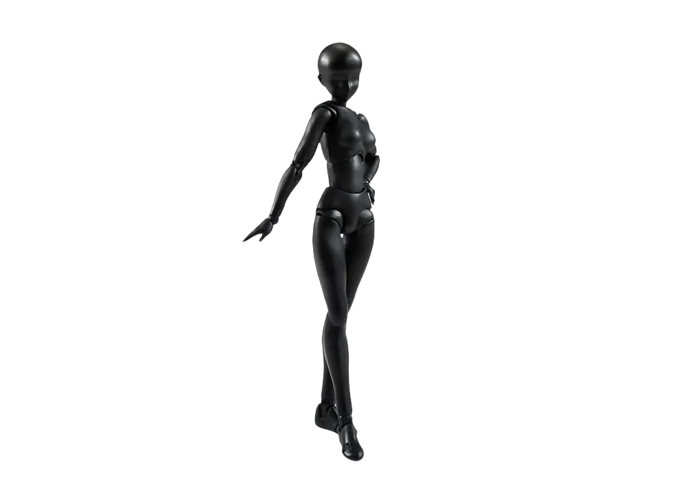 S.H.Figuarts Body-chan (Solid black Color Ver.)