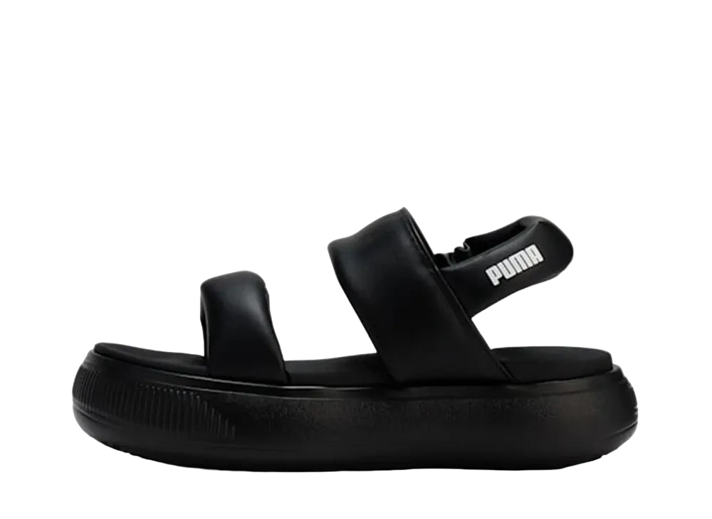 プーマ ウィメンズ マユパフィースライド "プーマブラック/プーマホワイト"