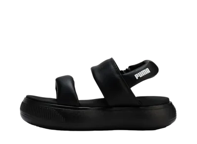 Puma Women's Mayu Puffy Slide "Puma Black/Puma White"