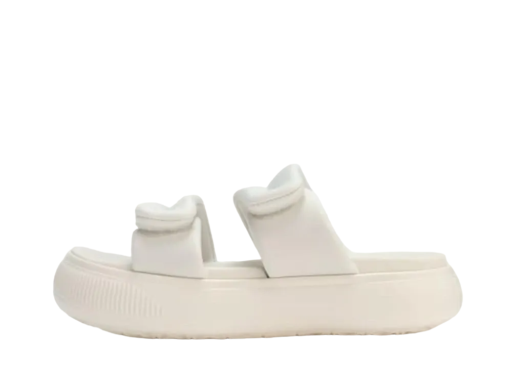 プーマ ウィメンズ マユパフィースライドサンダル "ウォームホワイト/プーマシルバー"