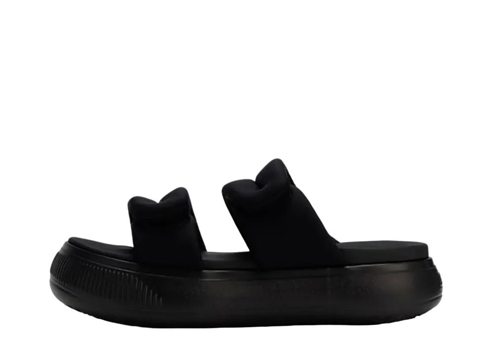 プーマ ウィメンズ マユパフィースライドサンダル "プーマブラック/プーマエイジドシルバー"