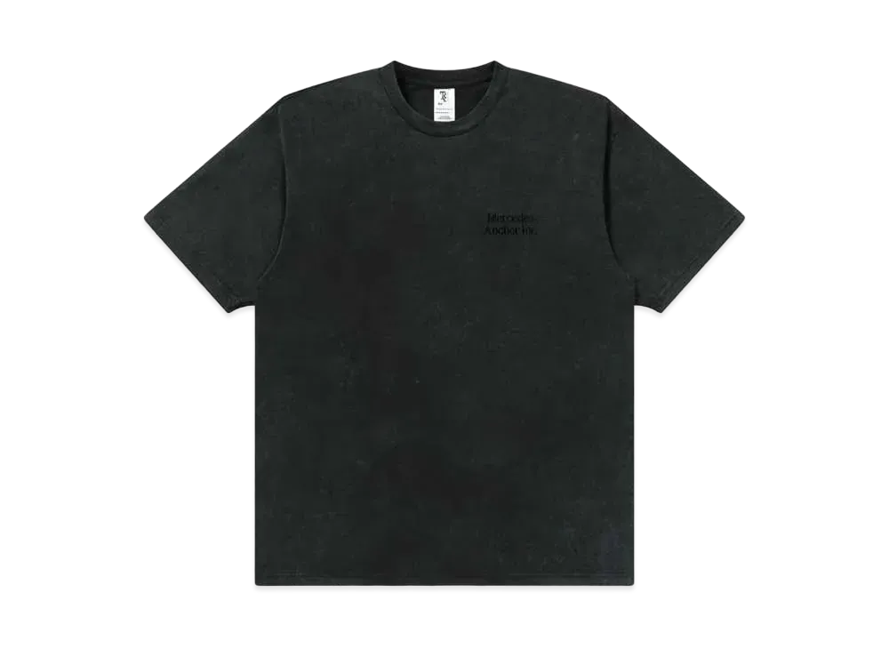 Mercedes Anchor Inc. Acid Wash Tee "Black"