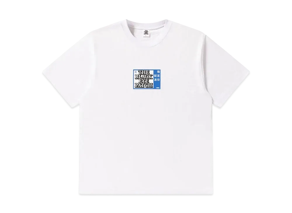 BlackEyePatch Scheduled Delivery Label Tee "White"