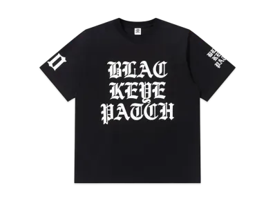 BlackEyePatch Heavy Blackletters Tee "Black"