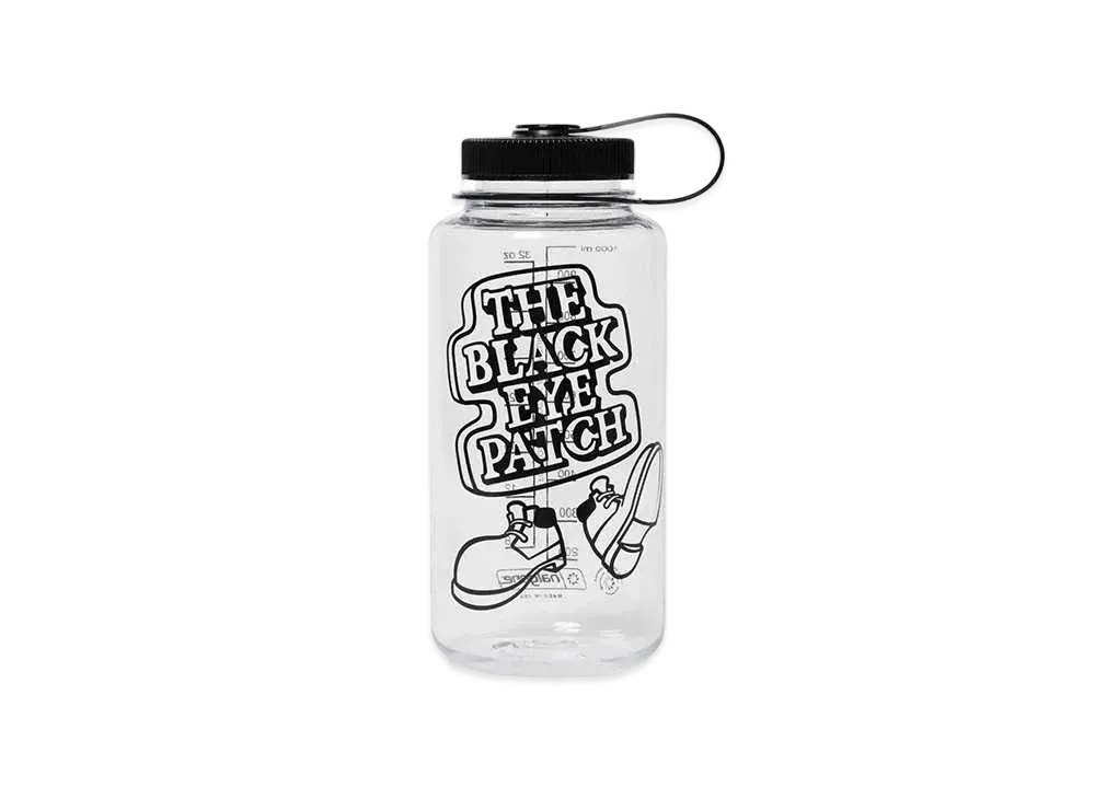 BlackEyePatch OG Boy Nalgene 1L Bottle "Clear"
