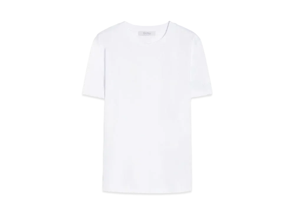 Max Mara Cosmo Cotton Modal T-shirt "Optical White"
