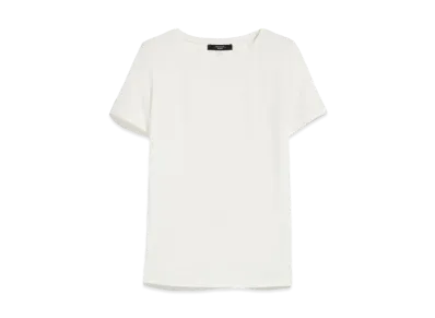 Max Mara Murthy B Organic Cotton T-shirt "White"