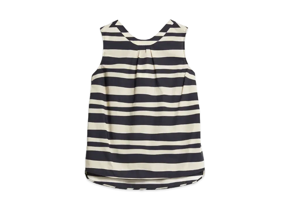 Max Mara Hawaii Pure Cotton Print Top "Ultramarine"