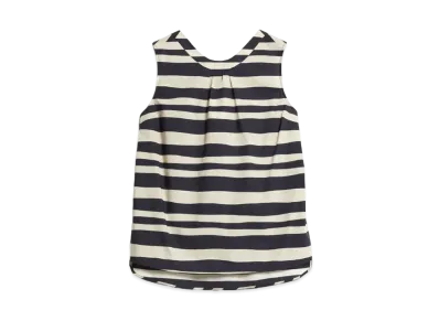 Max Mara Hawaii Pure Cotton Print Top "Ultramarine"