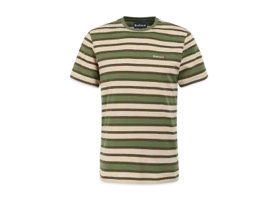 Barbour Crundal Striped T-shirt "Olive"