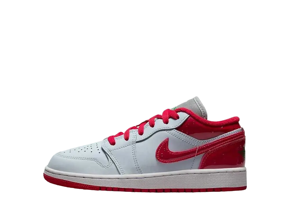 ナイキ GS エアジョーダン1 ロー "グレー/レッド"