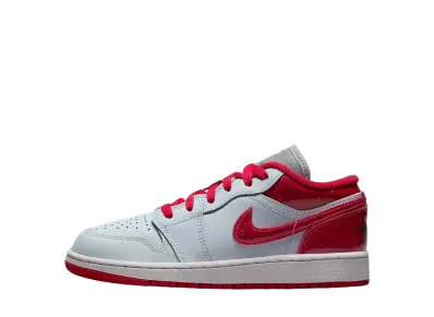 Nike GS Air Jordan 1 Low "Grey/Red"