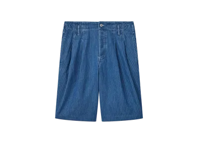 KENZO 'SCHOOL BOY' Denim Short Pants "Stone Bleached White Denim"
