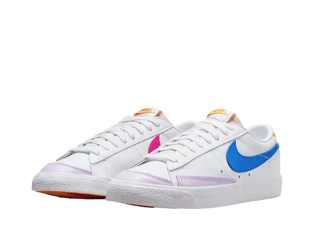 Nike Women's Blazer Low '77 "White/Photo Blue/Laser Orange"