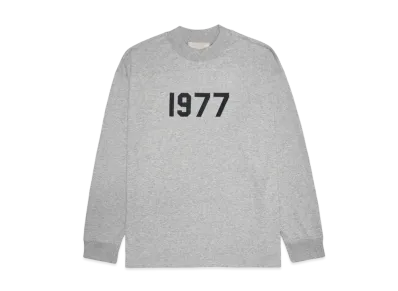 FEAR OF GOD ESSENTIALS 1977 L/S T-SHIRT "Dark Oatmeal"