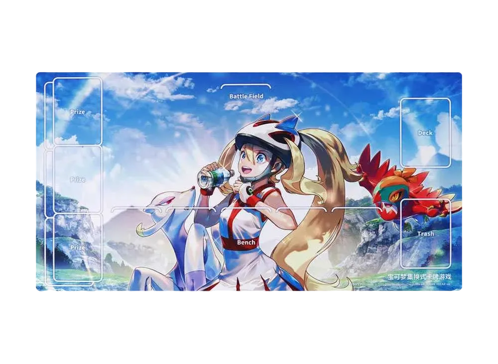 Pokemon Card Game [CN Ver.] Rubber Playing Mat "Korrina"