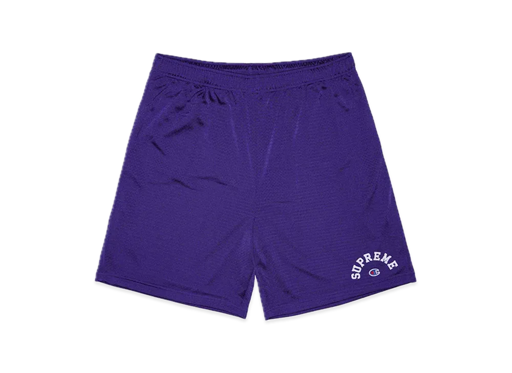 Supreme x Champion Mesh Short "Purple"