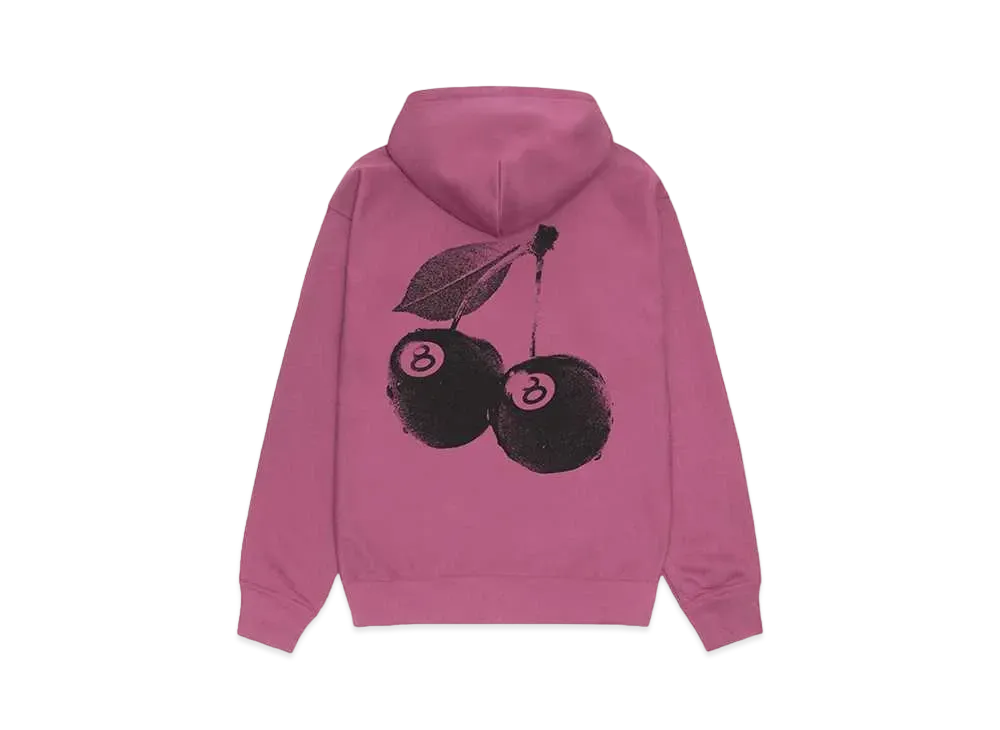 Stussy Cherries Hoodie "Berry"