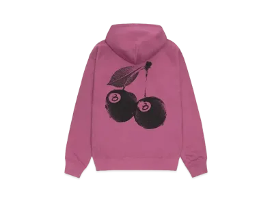 Stussy Cherries Hoodie "Berry"