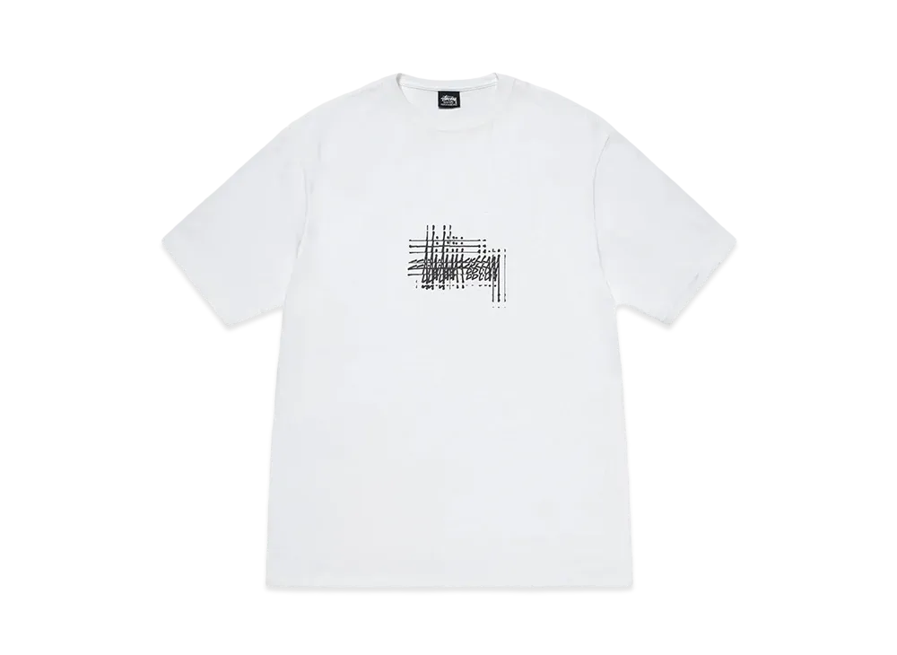 Stussy Refracted Tee "White"