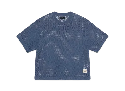 Stussy Mesh Jersey Crew "Navy"