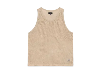 Stussy Big Mesh Tank "Natural"