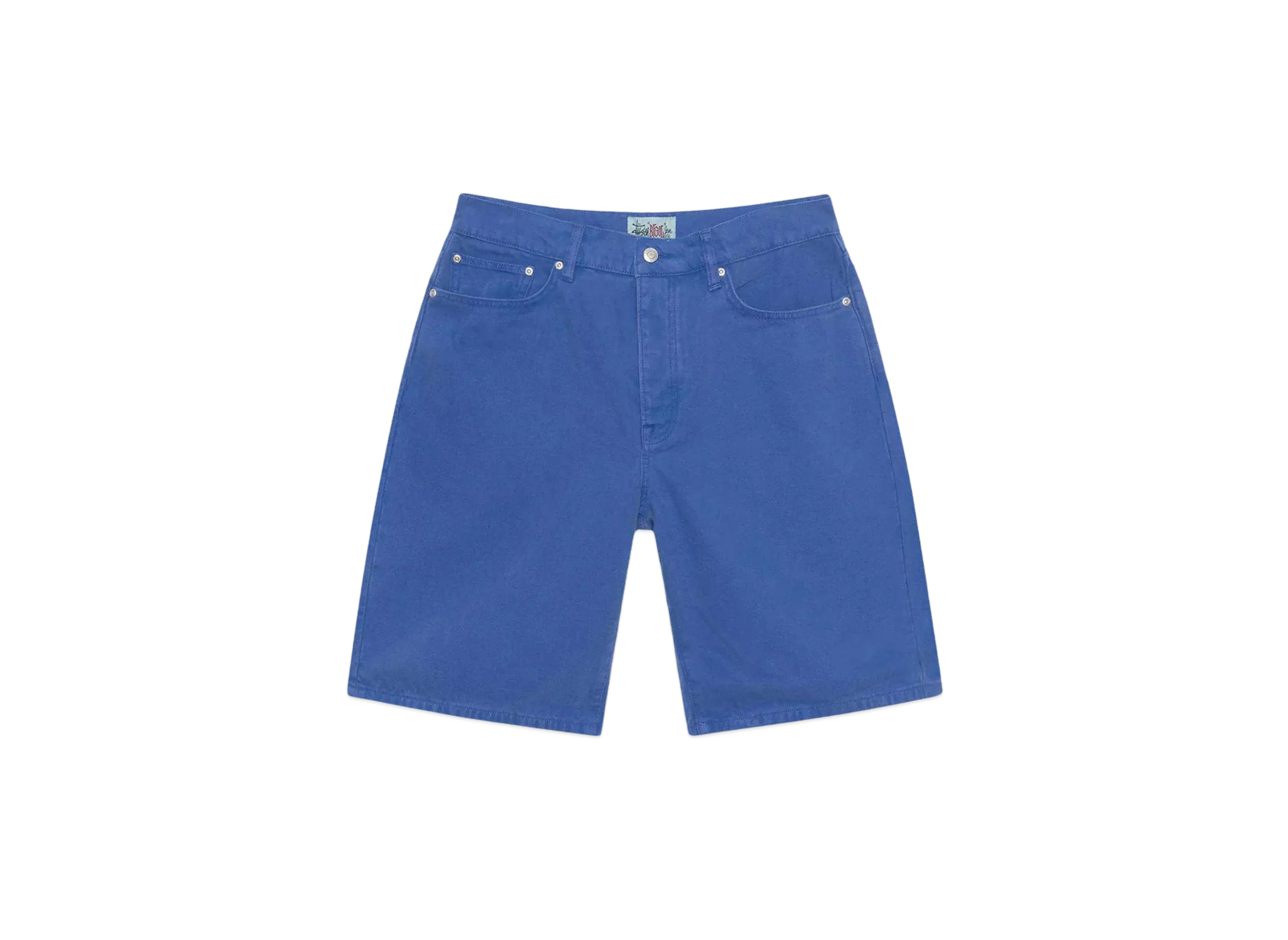 Stussy Big Ol' Short Washed Canvas "Baja Blue"