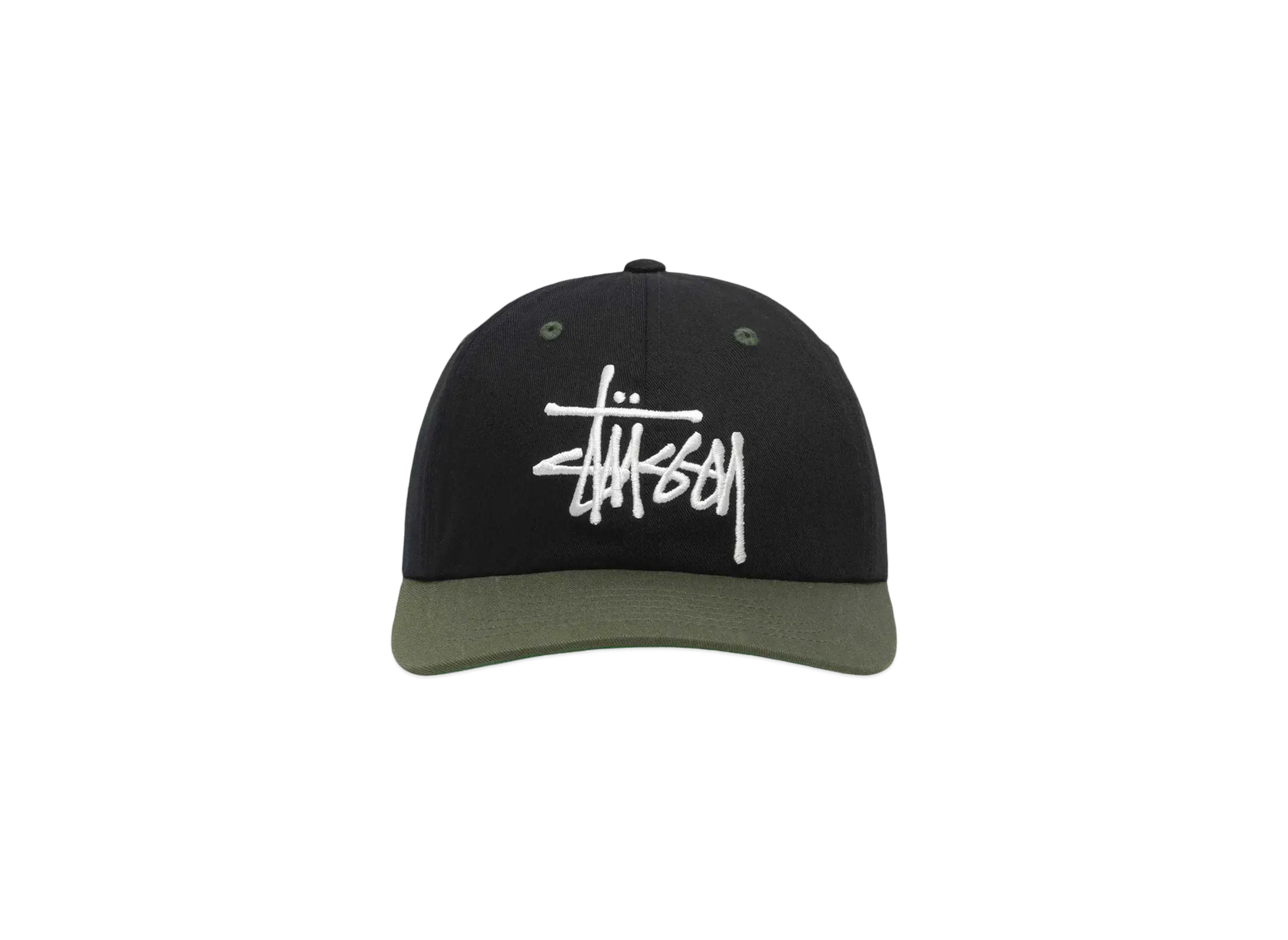 Stussy Low Profile Big Basic Snapback "Black"
